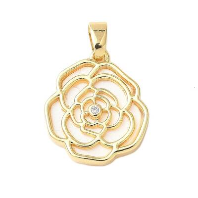 Brass Acrylic Pendants