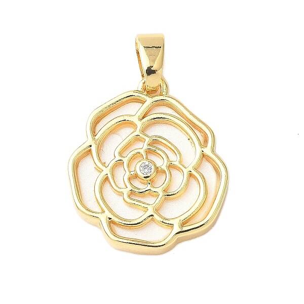 Brass Acrylic Pendants