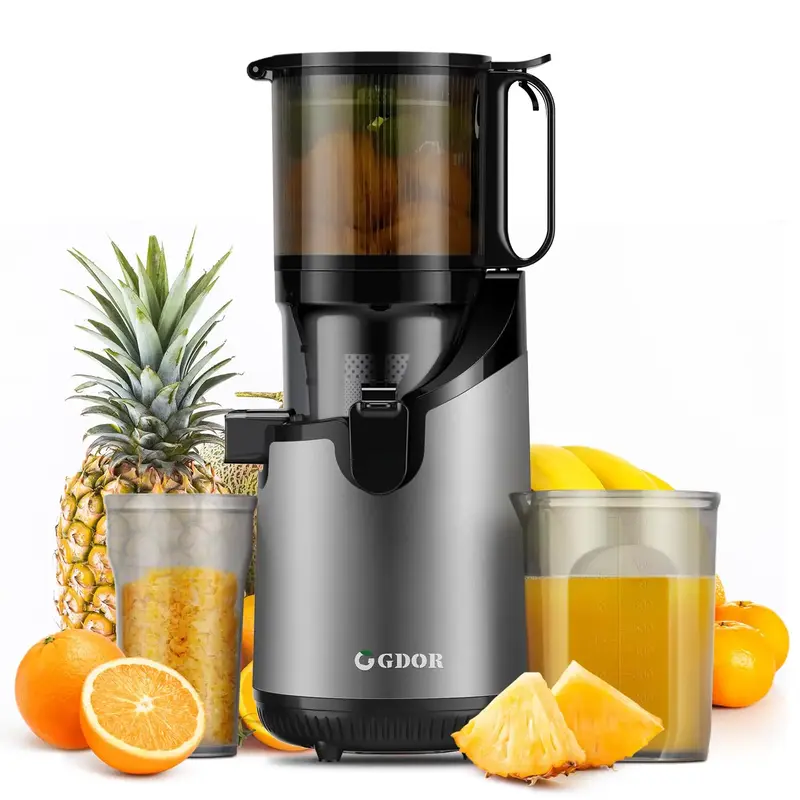 GDOR Self Feeding Cold Press Juicer, Slow Juicer Machines with Large Feed Chute 5.3\