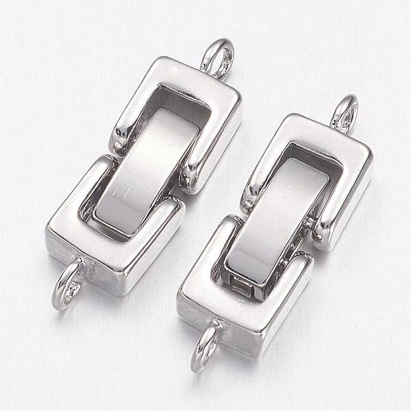 Brass Fold Over Clasps