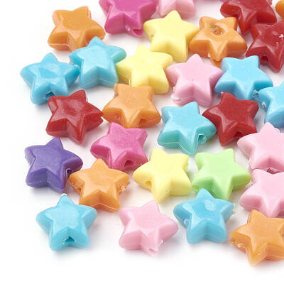 Opaque Acrylic Beads