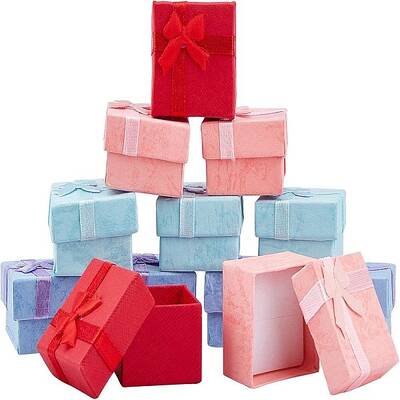 32 Pcs Cardboard Ring Boxes