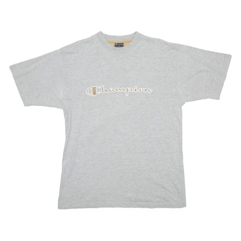CHAMPION Mens T-Shirt Grey XL