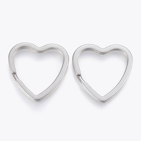 Tarnish Resistant 304 Stainless Steel Split Key Rings
