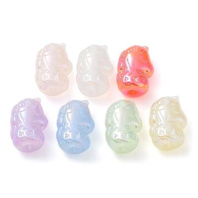 Luminous Glow in the Dark Acrylic Beads