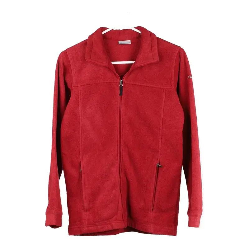 Age 14-16 Columbia Fleece - Large Red Polyester