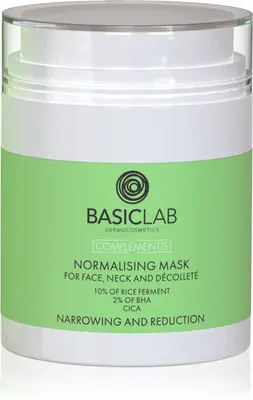 BasicLab Dermocosmetics Complementis normalizing mask for oily and combination skin 50 ml