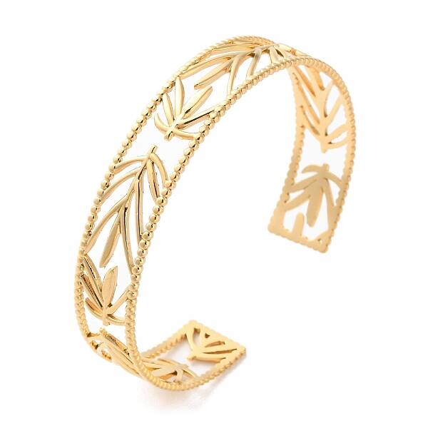304 Stainless Steel Cuff Bangles for Women