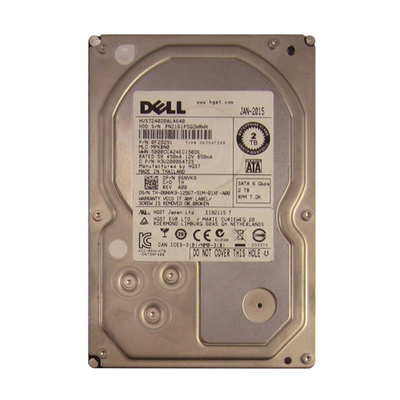 06NVK9 Dell 2TB 3Gb/s SATA 7200 3.5-Inch Hard Drive