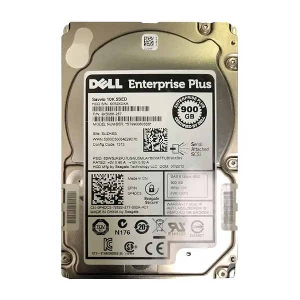 9XS066-257 Seagate 900GB 6Gb/s SAS 10000 2.5-inch 64MB Hard Drive