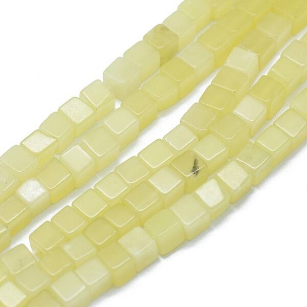 Natural Lemon Jade Beads Strands