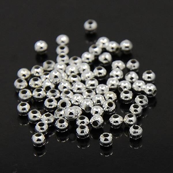 Plating Plastic Acrylic Round Beads