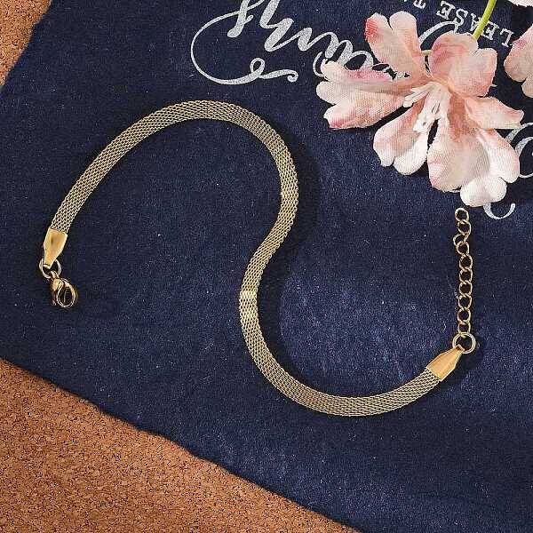 Ion Plating(IP) 304 Stainless Steel Network Chains/Mesh Bracelets Bracelets