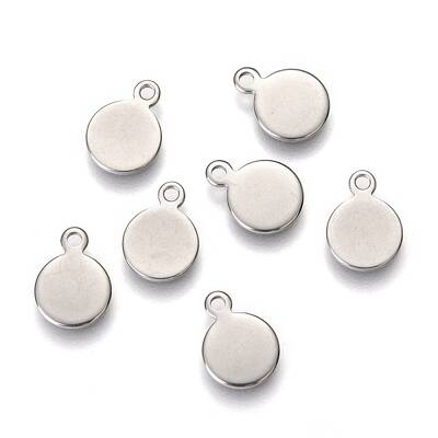 Non-Tarnish 304 Stainless Steel Charms