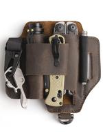 Men's Casual Solid Color Designer Belt Bag, 2025 Fall Fanny Pack, Multi-functional Waist Bag Work Bag, Outdoor Travel Essenti...