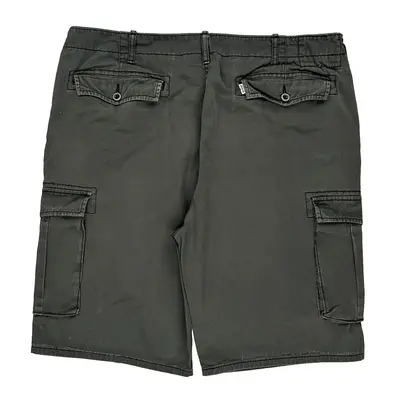 White Tab Levis Cargo Cargo Shorts - 40W 11L Grey Cotton | Size: 40″ waist