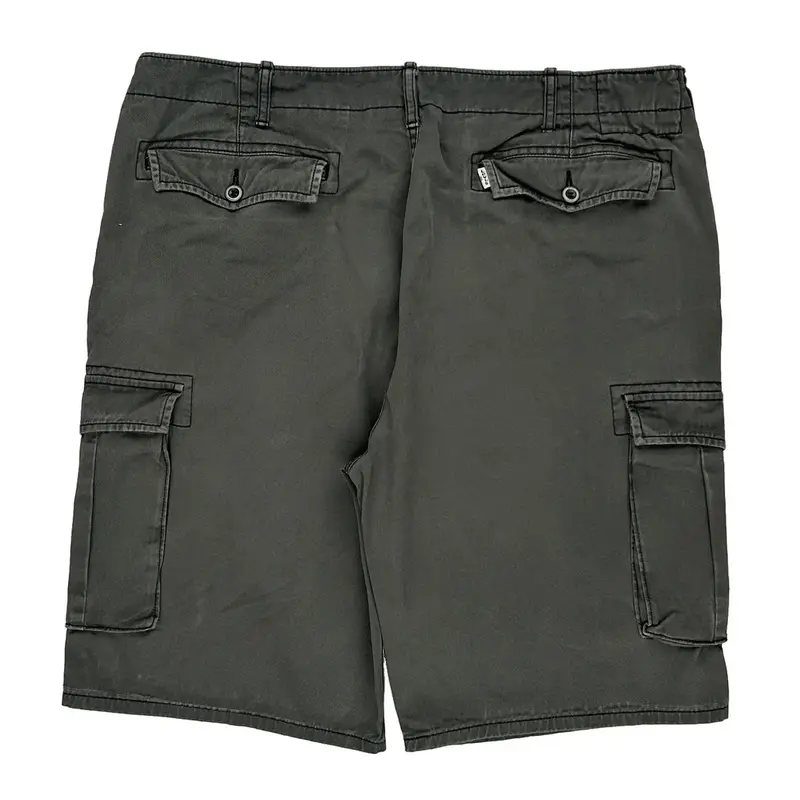 White Tab Levis Cargo Cargo Shorts - 40W 11L Grey Cotton | Size: 40″ waist