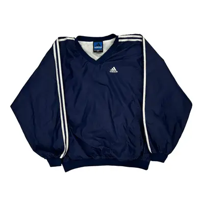 Adidas Windbreaker - Medium Navy Polyester
