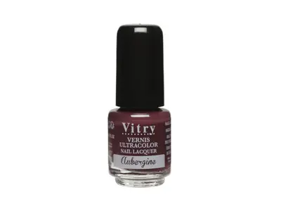 Vitry Eggplant Nail Polish 4ml
