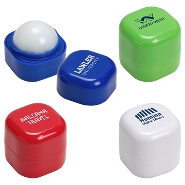 200 Promotional Chap-Cube Vanilla Lip Balm - Beeswax & FDA ...