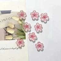 Cherry Blossom Shaped Fridge Magnet, 6 Counts Cute Decorative Magnet for Office Whiteboard, Locker, Dishwasher, Kitchen and H...