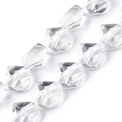 Transparent Glass Beads Strands