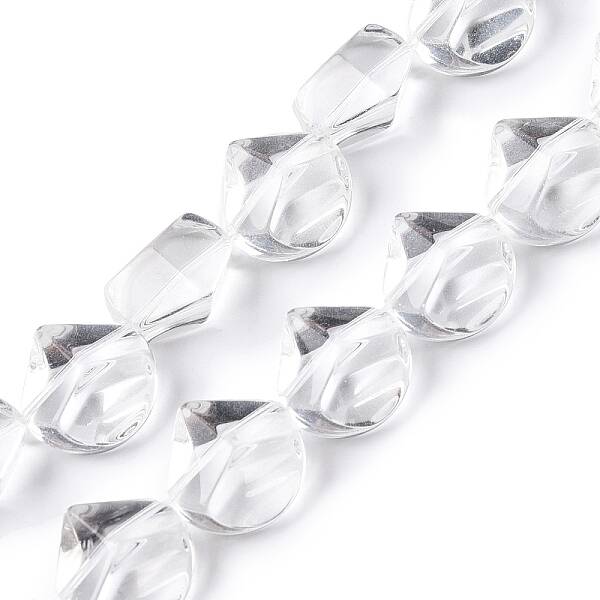 Transparent Glass Beads Strands