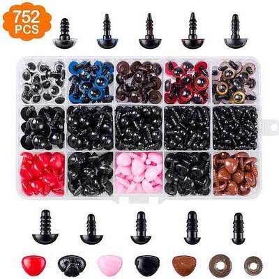 Plastic Safety Craft Eye & Nose