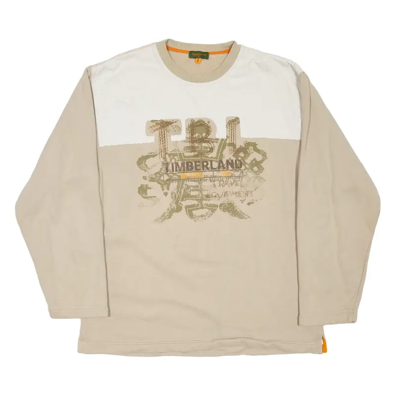 TIMBERLAND Boys Sweatshirt Beige 16Y