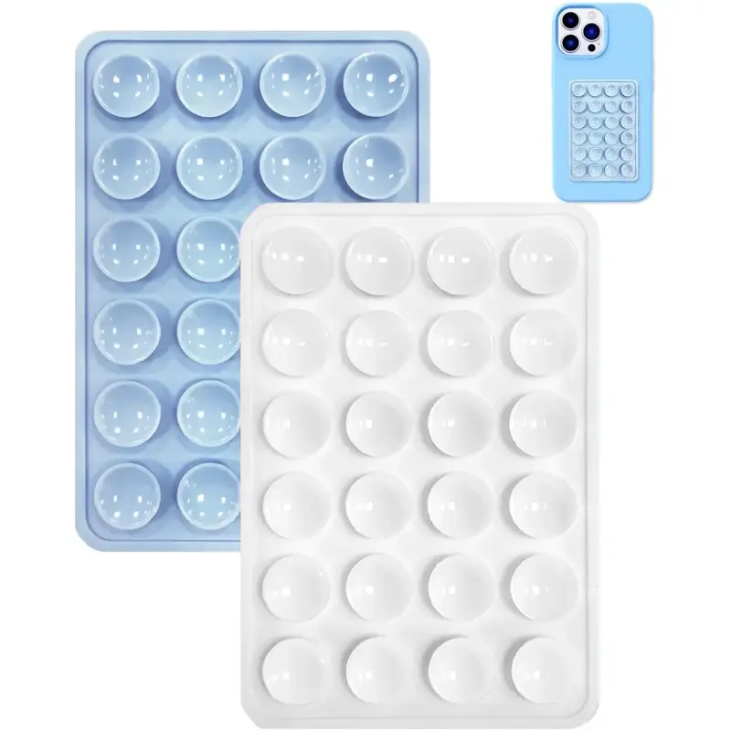 2PCS Silicone Suction Phone Case Mount,Non Slip Suction Cup Phone Mount,Suction Phone Case Mount, Silicone Hands Free Phone A...