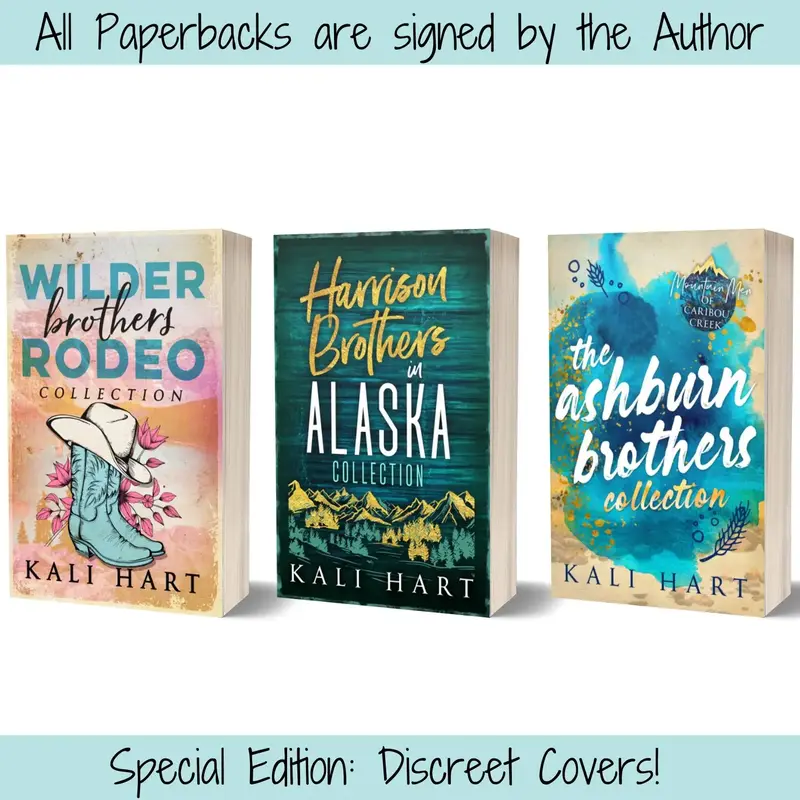 Oh Brother! Book Bundle: The Wilder Brothers + The Harrison Brothers + The Ashburn Brothers: 3 Signed Paperbacks, 13 HEAs