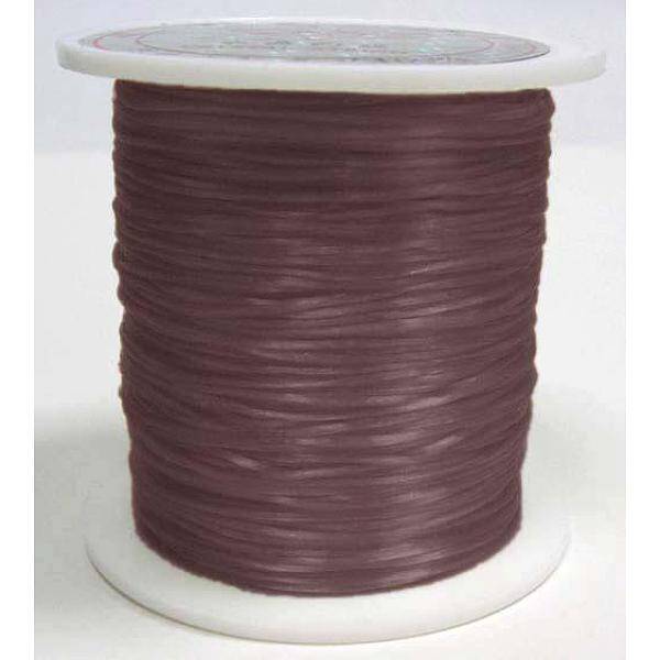 Flat Elastic Crystal String
