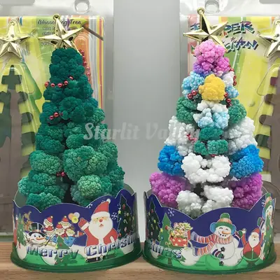 Magic DIY Blossom Tree - Grow Your Own Holiday Magic! DIY Crystal Growing Tree Magic Tree Holiday Craft Kit Interactive Chri...