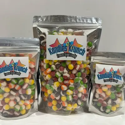 TikTok Top 10 Candy - Freeze Dried Rainbow Krunch Snack Sweet