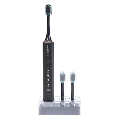 Superwhite Black Soft Sonic Toothbrush + 3 Heads