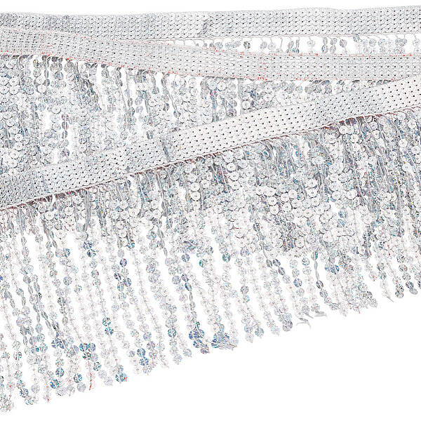 Sparkle PVC Paillette Tassel Ribbons