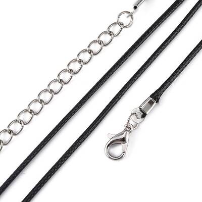 Korean Waxed Polyester Cord Necklace Making