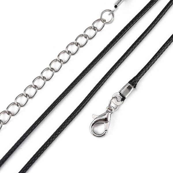 Korean Waxed Polyester Cord Necklace Making