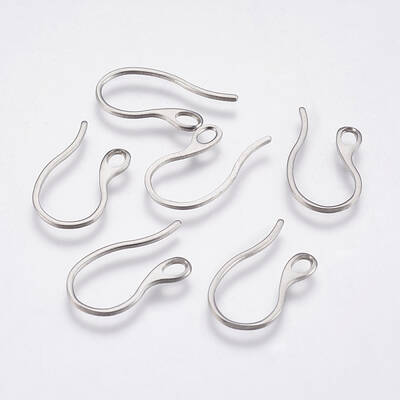 Tarnish Resistant 304 Stainless Steel Earring Hooks