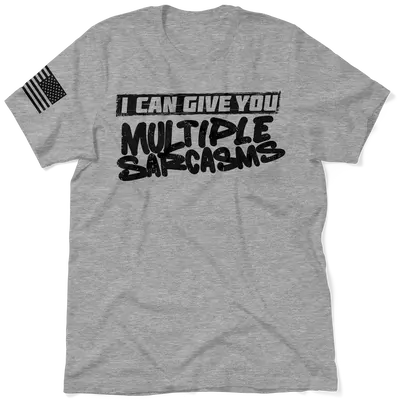 Multiple Sarcasms - Safety T-Shirt