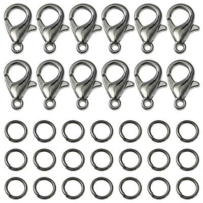 50Pcs Zinc Alloy Lobster Claw Clasps
