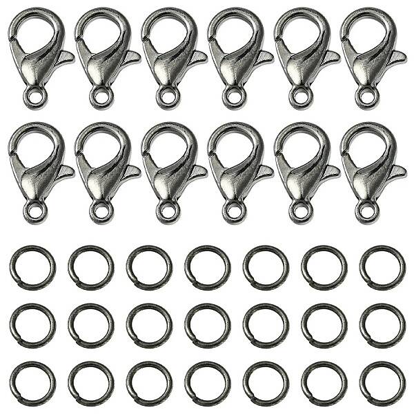50Pcs Zinc Alloy Lobster Claw Clasps