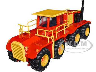 Versatile Big Roy 1080 Tractor (Restoration Version) Red and Yellow 1/64 Diecast Model by First Gear