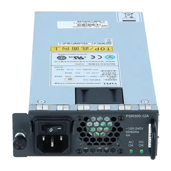 JC087A#ABB HP 300-Watts 100-240 V AC ATX Redundant Power Supply for FlexFabric 5800 Switch