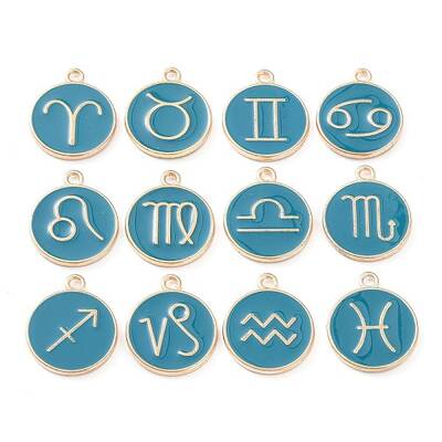 Alloy Enamel Pendants