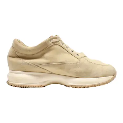 HOGAN Sneaker Trainers Beige Leather Womens UK 6
