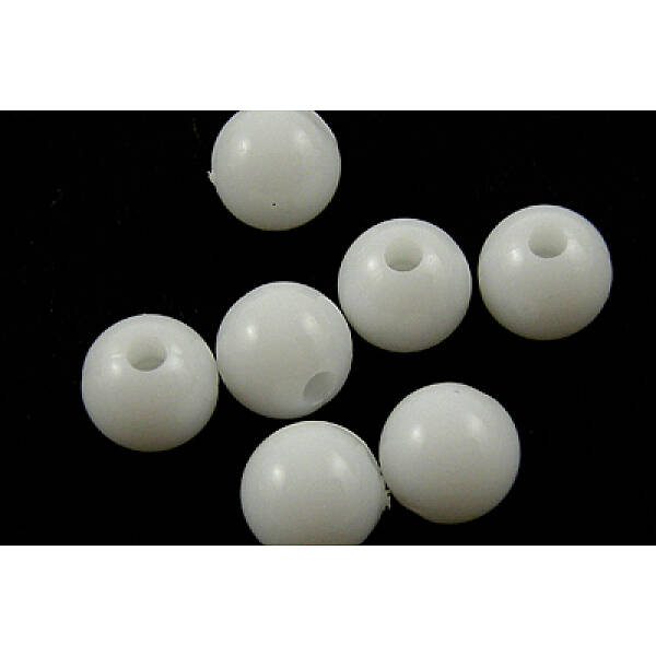 Opaque Acrylic Beads
