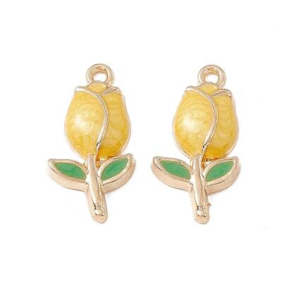 Alloy Enamel Pendants