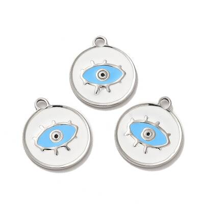 304 Stainless Steel Enamel Pendants