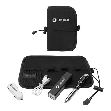 13 Promotional Mobile Charging Accessory Set - Power Bank & ...